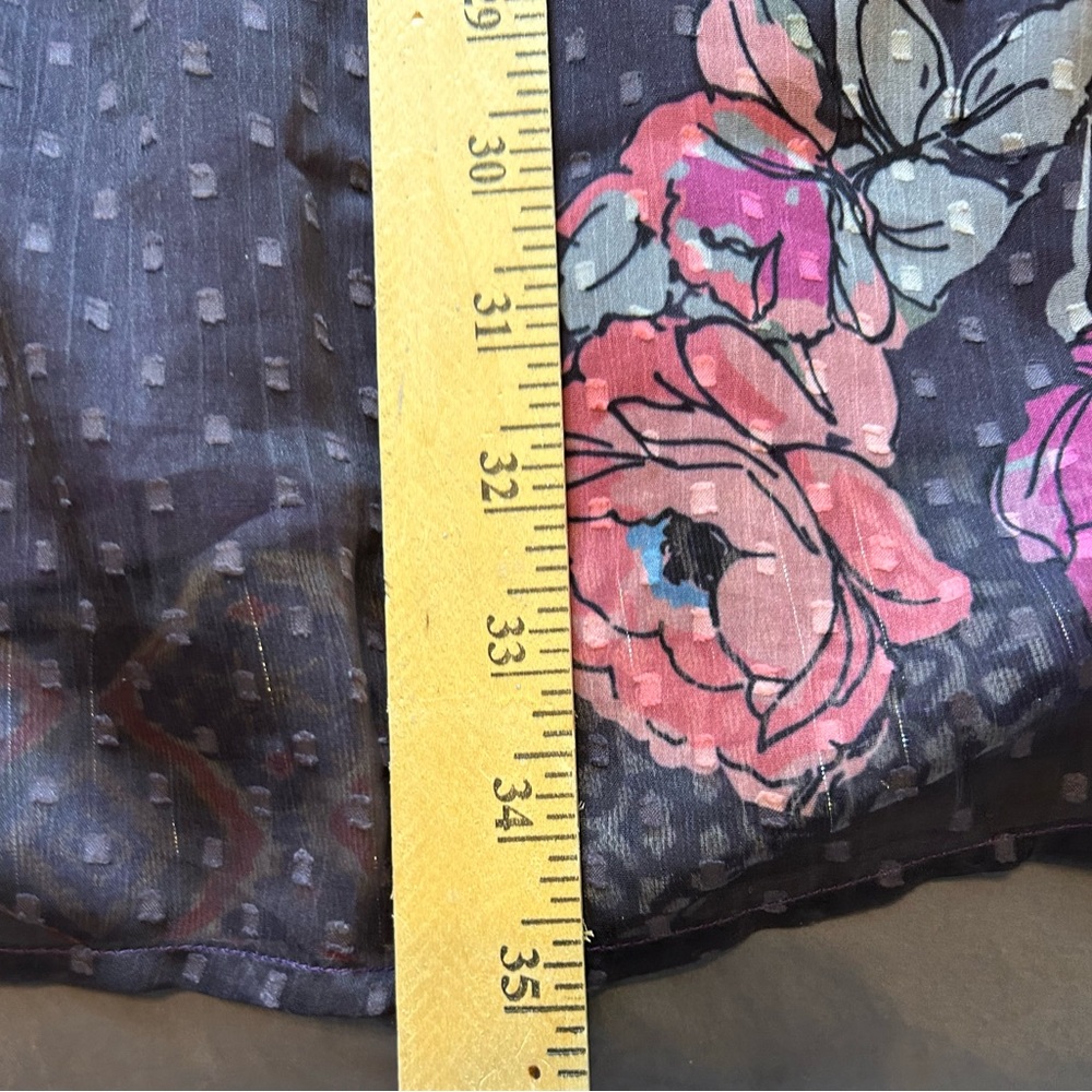 Soft Surroundings Embroidered Patchwork Metallic … - image 7